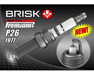 P26+ (1977) MR14YIR świeca zapłonowairydowa BRISK Premium+ IRIDIUM spark plug