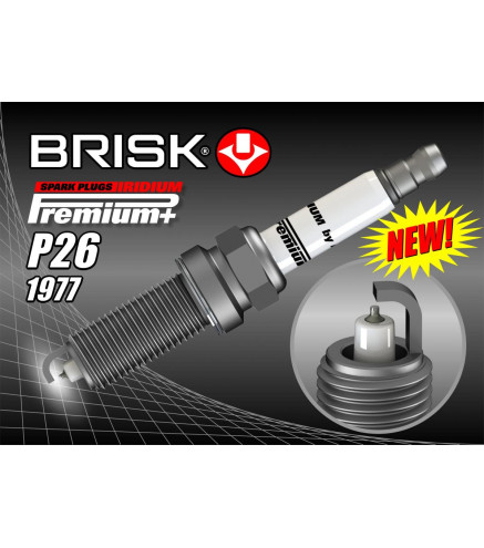 P26+ (1977) MR14YIR świeca zapłonowairydowa BRISK Premium+ IRIDIUM spark plug