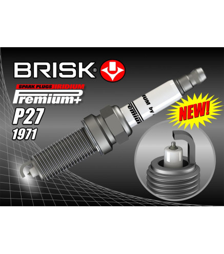 P27+ (1971) MR12LIR-1 świeca zapłonowairydowa BRISK Premium+ IRIDIUM spark plug