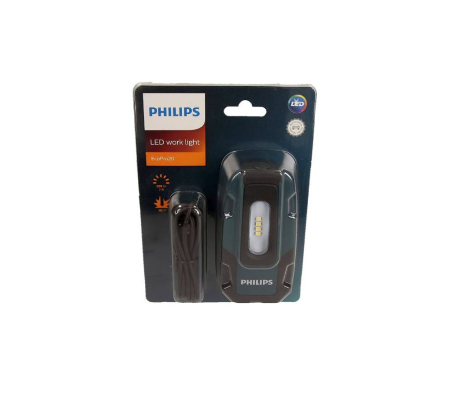 LAMPA WARSZTATOWA PHILIPS LED ECOPRO 20 ŚWIATŁO DO 200LM