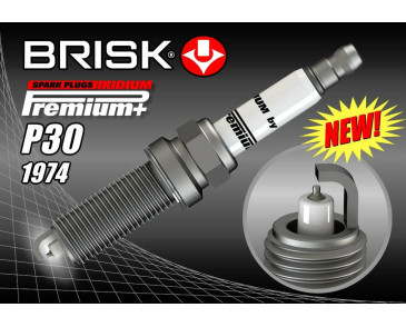 P30+ (1974) MMR14LIR-9 świeca zapłonowairydowa BRISK Premium+ IRIDIUM spark plug