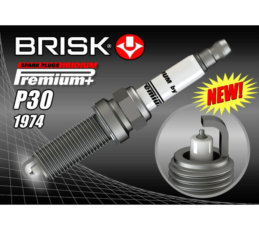 P30+ (1974) MMR14LIR-9 świeca zapłonowairydowa BRISK Premium+ IRIDIUM spark plug