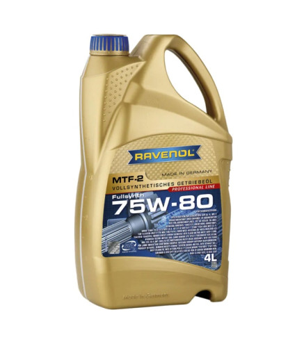 OLEJ RAVENOL MTF-2 75W80 4L GL4 / 235.10, G052 911 / SYNT.