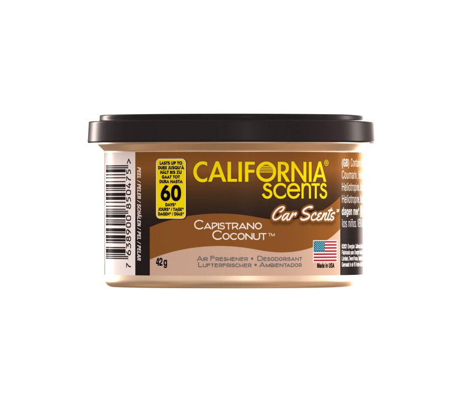 ZAPACH CALIFORNIA SCENTS CAPISTRANO COCONUT - PUSZKA ZAPACHOWA 42G
