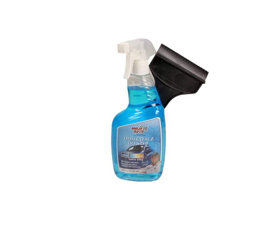 ODMRAŻACZ DO SZYB 650ML - ATOMIZER + SKROBACZKA - ZESTAW / MOJE AUTO