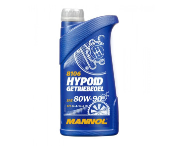 OLEJ MANNOL HYPOID 80W90 1L API GL4/5 LS / MIL-L-2105 D