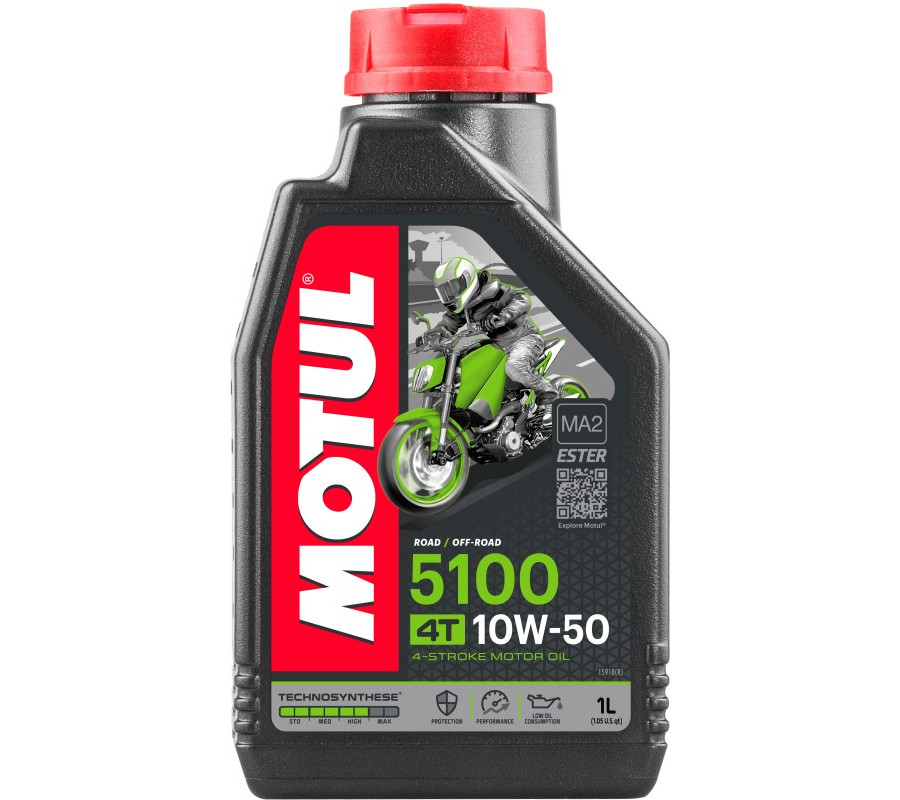 OLEJ MOTUL 10W50 1L 5100 4T / MOTOCYKLE