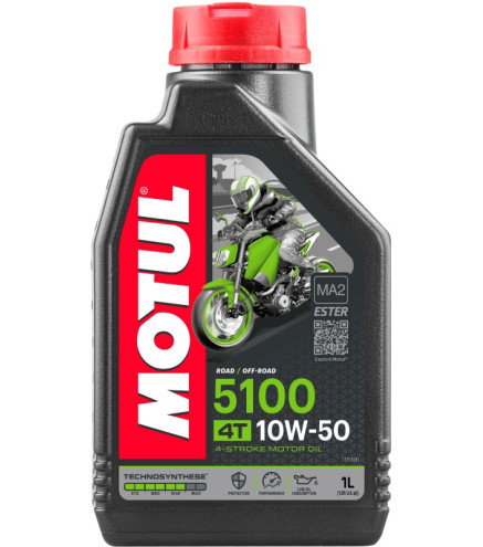 OLEJ MOTUL 10W50 1L 5100 4T / MOTOCYKLE