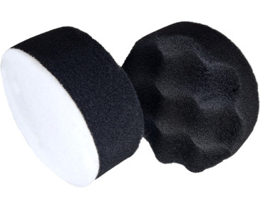 12V AQ-LION PAD POLERSKI Z RZEPEM, GĄBKA MEDIUM, 75 MM