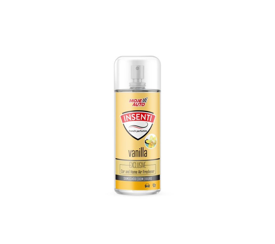 ODŚWIEŻACZ POWIETRZA 50ML VANILIA INSENTI SPRAY / MOJE AUTO