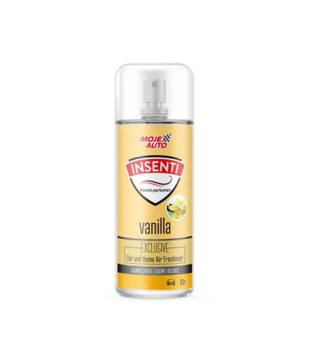 ODŚWIEŻACZ POWIETRZA 50ML VANILIA INSENTI SPRAY / MOJE AUTO