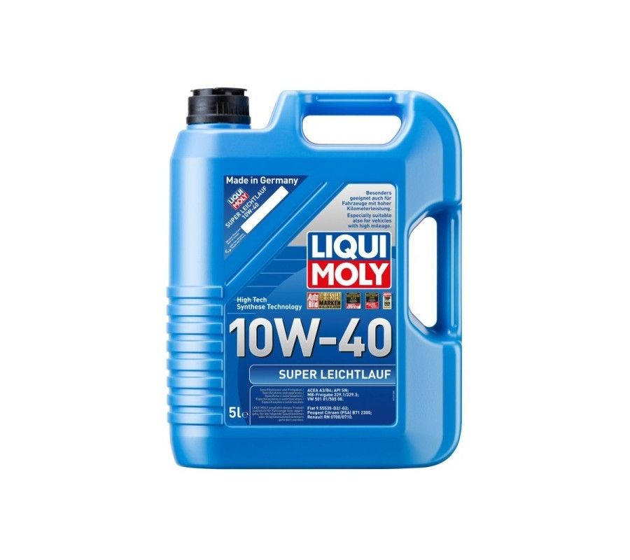 OLEJ LIQUI MOLY 10W40 5L SUPER LEICHTLAUF / 505.00 / 229.1