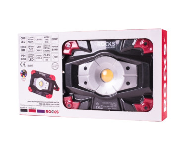 LAMPA INSPEKCYJNA LAKIERNICZA COLOR PRO 3D, COB LED, 2000 LM, 6500 K