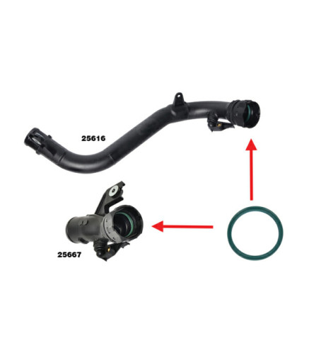 USZCZELKA PRZEWODU FILTRA POWIETRZA NISSAN QASHQAI 1.5DCI 06-