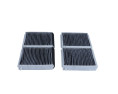 FILTR KABINY MAZDA 323/626 KPL 2SZT. Z WĘGLEM AKTYWNYM