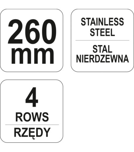 SZCZOTKA DRUCIANA Z PLASTIKOWA