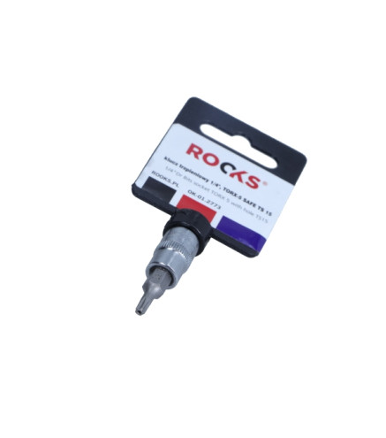 KLUCZ TRZPIENIOWY 1/4, TORX-5 SAFE TS 15