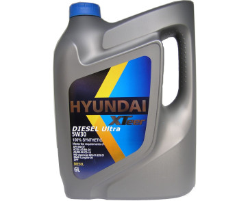 HYUNDAI XTeer 5W30 5W-30 Diesel ULTRA -6L olej OEM