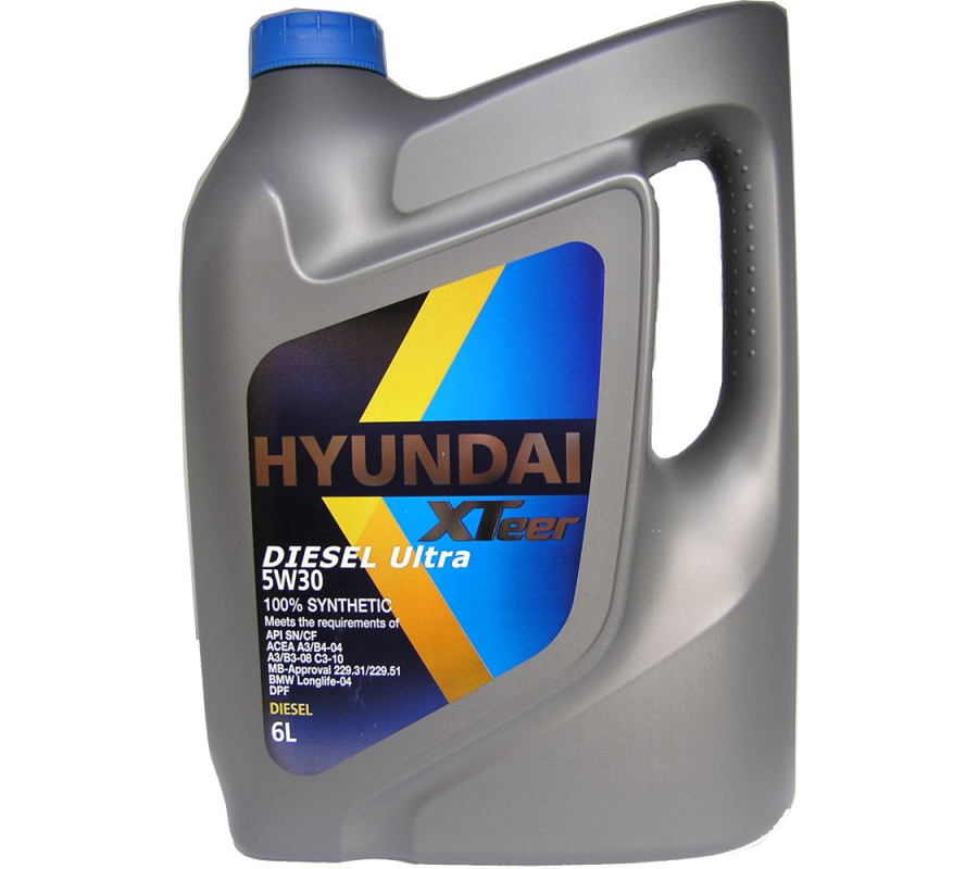 HYUNDAI XTeer 5W30 5W-30 Diesel ULTRA -6L olej OEM