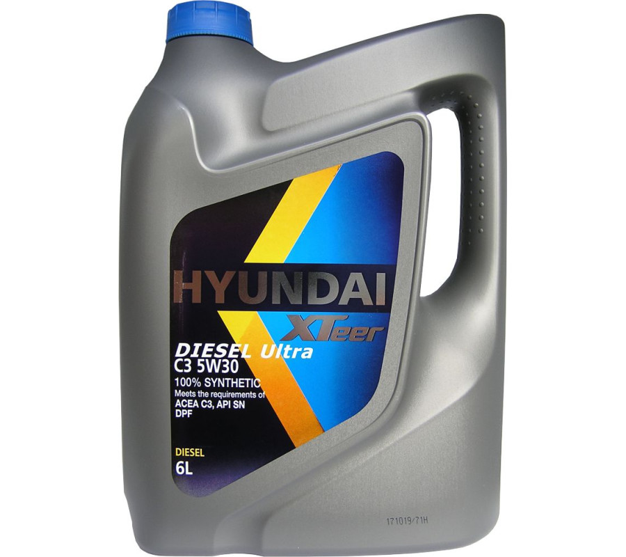 HYUNDAI XTeer 5W30 5W-30 Diesel ULTRAC3 6L olej OE