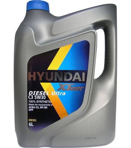 HYUNDAI XTeer 5W30 5W-30 Diesel ULTRAC3 6L olej OE