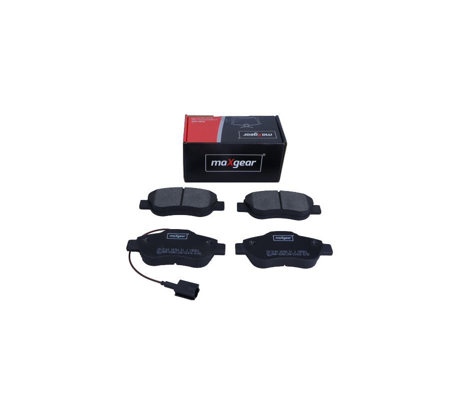 KLOCKI HAM. FIAT P. 500 07- 1,3D/KA 09- 1,3TDCI