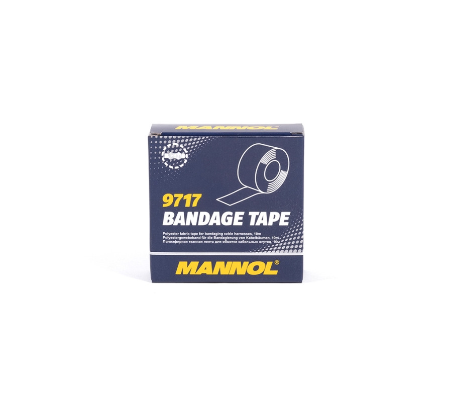 TAŚMA DO WIĄZEK KABLOWYCH POLIESTROWA / BANDAGE TAPE / SZER. 25MM / DŁ. 10M