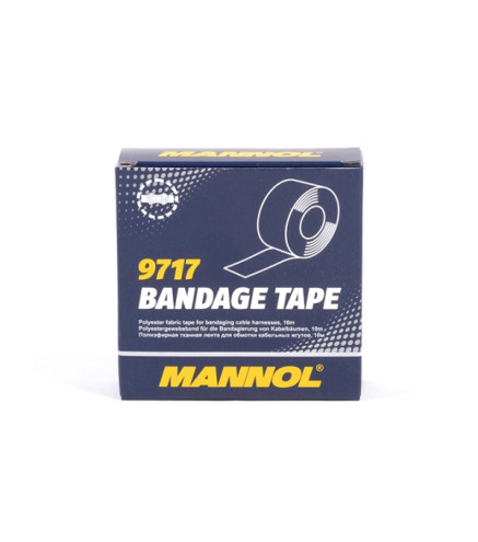 TAŚMA DO WIĄZEK KABLOWYCH POLIESTROWA / BANDAGE TAPE / SZER. 25MM / DŁ. 10M