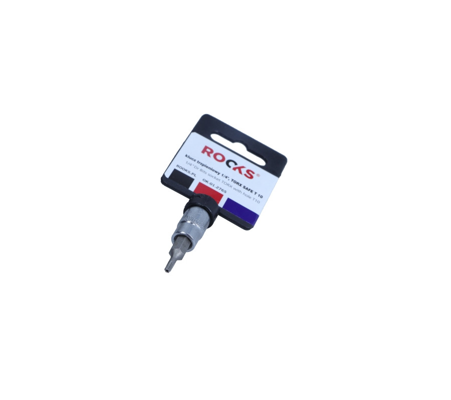 KLUCZ TRZPIENIOWY 1/4, TORX SAFE T 10