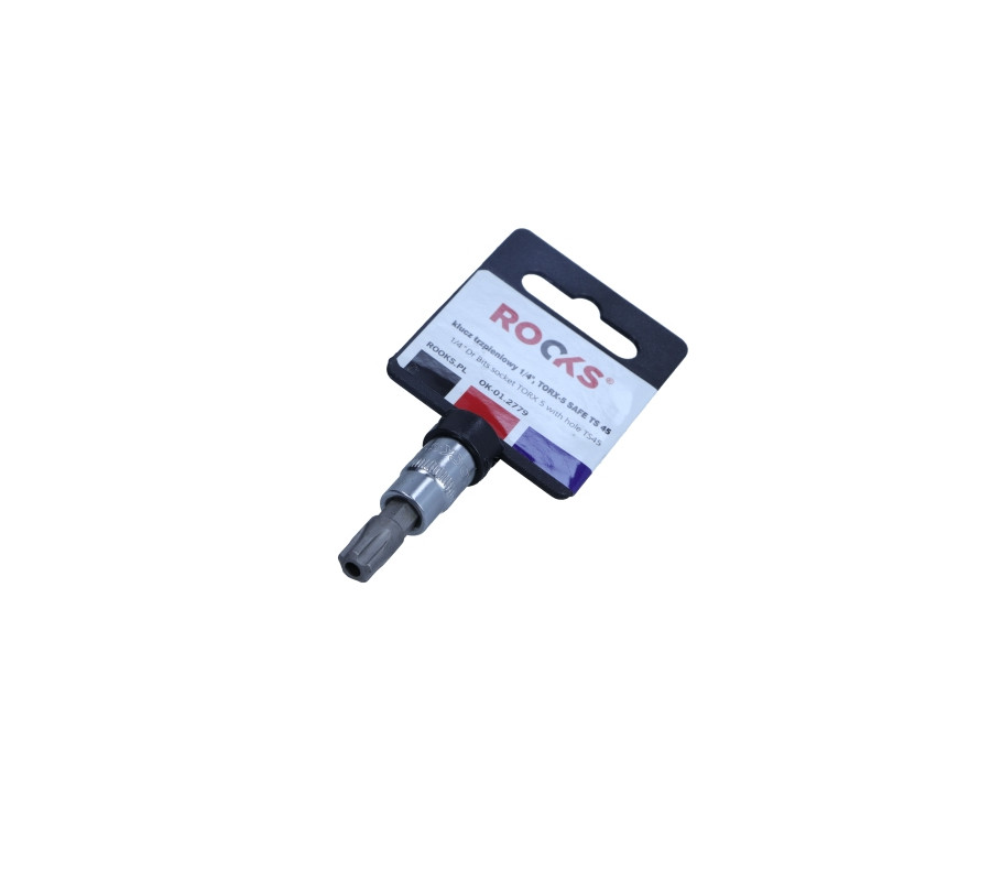 KLUCZ TRZPIENIOWY 1/4, TORX-5 SAFE TS 45