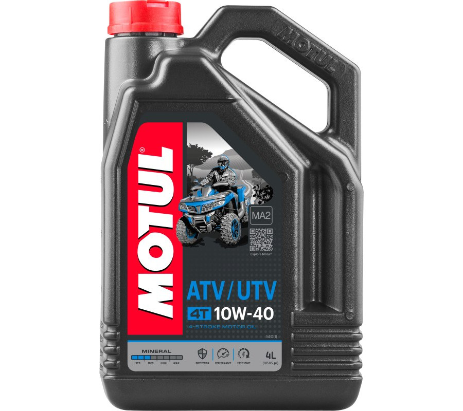 OLEJ MOTUL 10W40 4L ATV-UTV 4T MINERALNY / QUADY