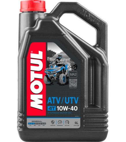 OLEJ MOTUL 10W40 4L ATV-UTV 4T MINERALNY / QUADY