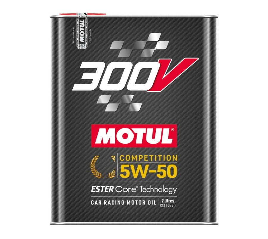 OLEJ MOTUL 5W50 2L 300V COMPETITION / ESTER CORE TECHNOLOGY