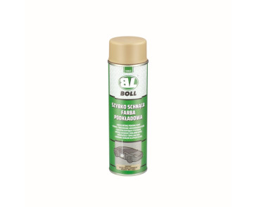 FARBA PODKŁADOWA 500ML SZYBKOSCHNĄCA AKRYLOWA W AEROZOLU BEŻOWA / BOLL