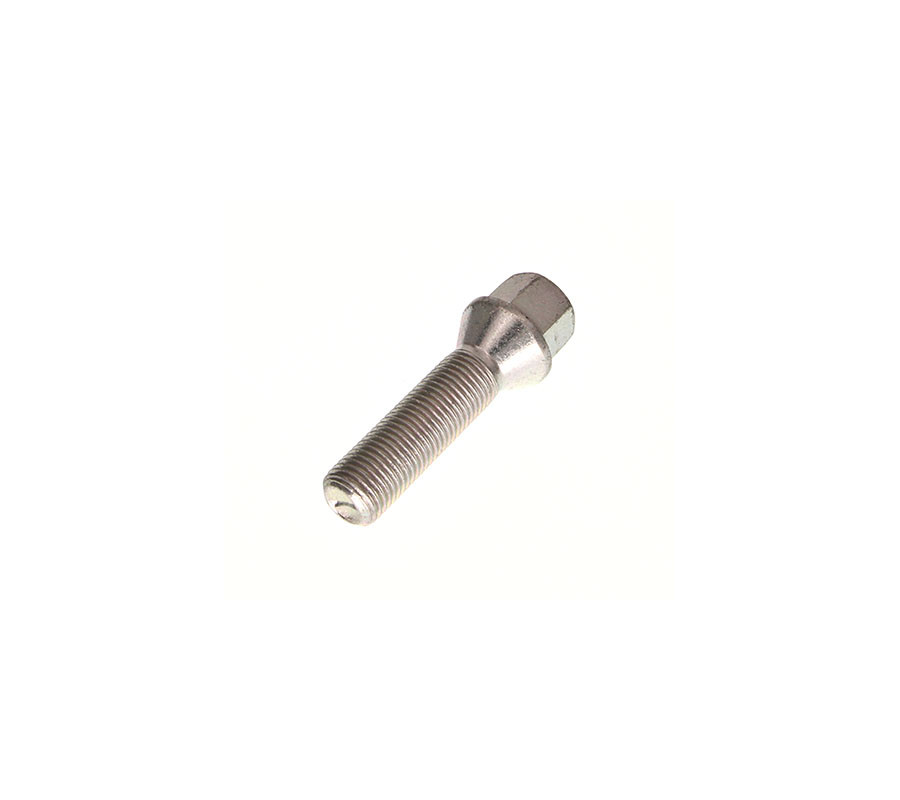 ŚRUBA KOŁA M14X1,5, GWINT 45MM, STOŻEK, KLUCZ 17