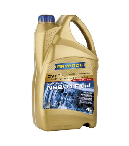 OLEJ RAVENOL ATF CVTF NS2/J1 FLUID 4L SYNT. JATCO, NISSAN, MITSUBISHI, SUZUKI, PSA