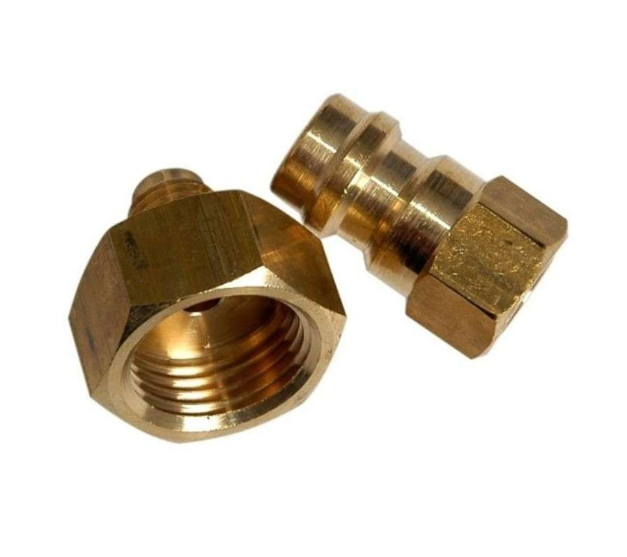REDUKCJA + ADAPTER NA BUTLĘ R134A KLIMATYZACJA W21,8X1/14X13MM + PRZEJSĆIÓWKA 1/4 SAE (7/16)
