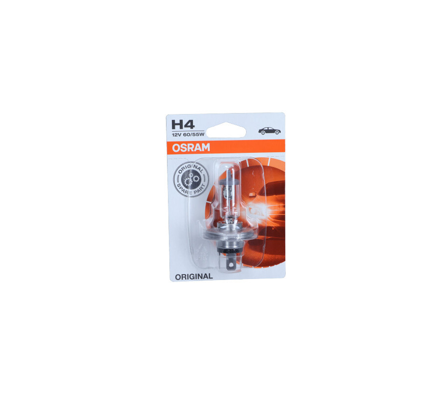 ŻARÓWKA H4 12V/60/55W P43T ORIGINAL 12V BLISTER 1SZT