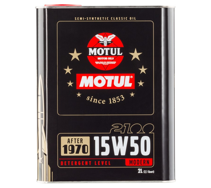 OLEJ MOTUL 15W50 CLASSIC OIL 2100 2L / POJAZDY ZABYTKOWE 1970'-