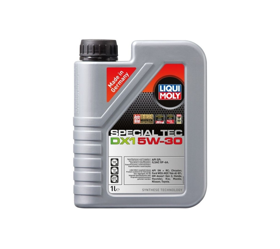 OLEJ LIQUI MOLY 5W30 1L SPECIAL TEC DX1 / DEX 1 GEN2 / SN/RC / WSS-M2C 946-A / GF-6A