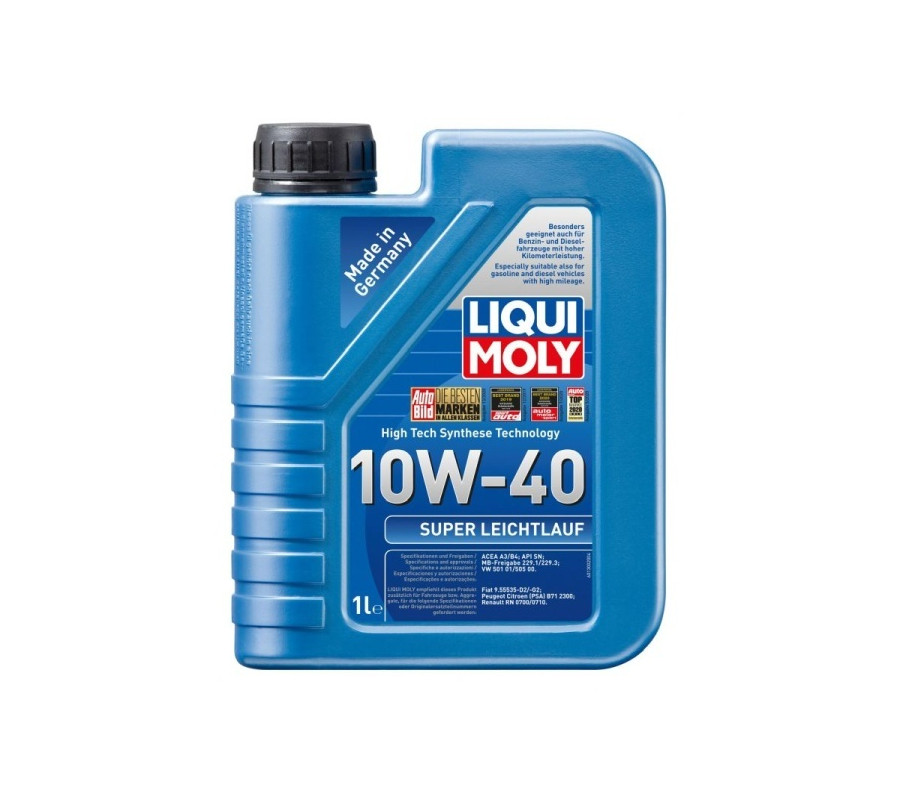 OLEJ LIQUI MOLY 10W40 1L SUPER LEICHTLAUF / 505.00 / 229.1