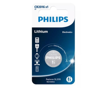 BATERIA CR2016 3.0V (20,0X1,6) LITHIUM BLISTER 1SZT. (CENA ZA SZT/SPRZEDAŻ W WIELOKROTNOŚCI 10 SZT.)