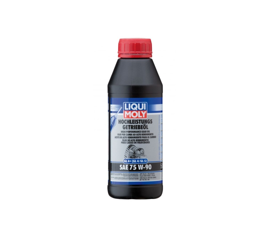 OLEJ LIQUI MOLY 75W90 500ML GL4+ / FORD ESD-M2C 175-A / 501.50(G50) / ZF TE-ML 08 / PRZEKŁADNIOWY
