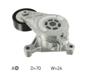 NAPINACZ PASKA WIELOROWK. VW 1,9/2,0TDI 04- GOLF5