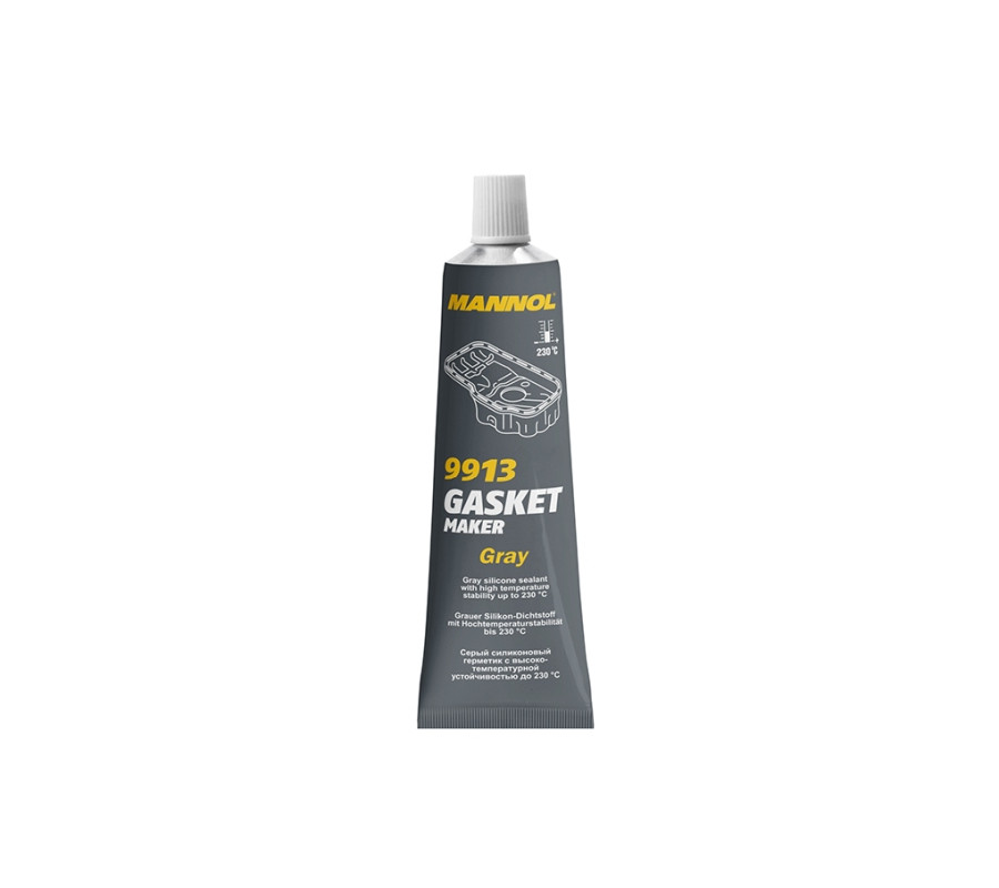 SILIKON WYSOKOTEMPERATUROWY 85G SZARY / -40°C DO +230°C