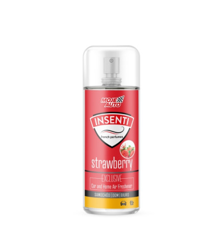 ODŚWIEŻACZ POWIETRZA 50ML TRUSKAWKA INSENTI SPRAY / MOJE AUTO
