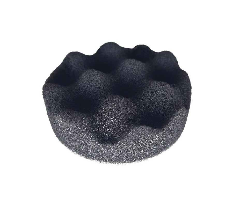 12V AQ-LION PAD POLERSKI Z RZEPEM, GĄBKA PROFILOWANA SOFT, 75 MM