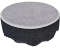 12V AQ-LION PAD POLERSKI Z RZEPEM, GĄBKA PROFILOWANA SOFT, 75 MM