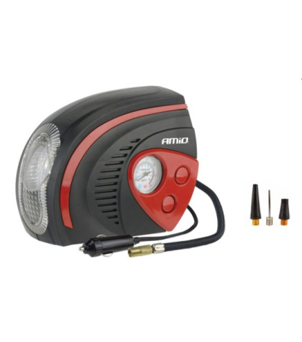 KOMPRESOR SAMOCHODOWY 12V Z LATARKĄ LED LED ACOMP-08