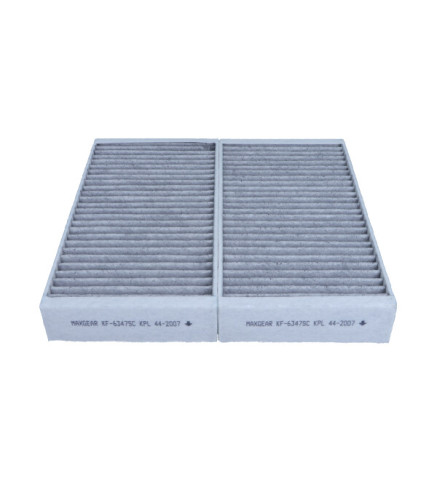 FILTR KABINY DB W164 M-KLASA !!!KPL 2 SZT!!! SILVER CARBON Z JONANI SREBRA I WĘGLEM AKTYWNYM